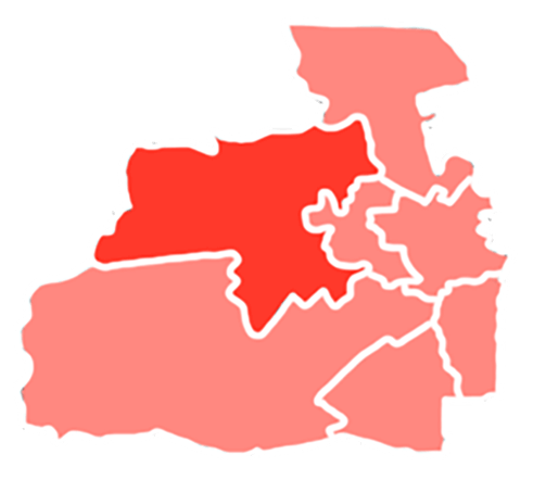 Karte Wahlkreise Charlottenburg-Wilmersdorf